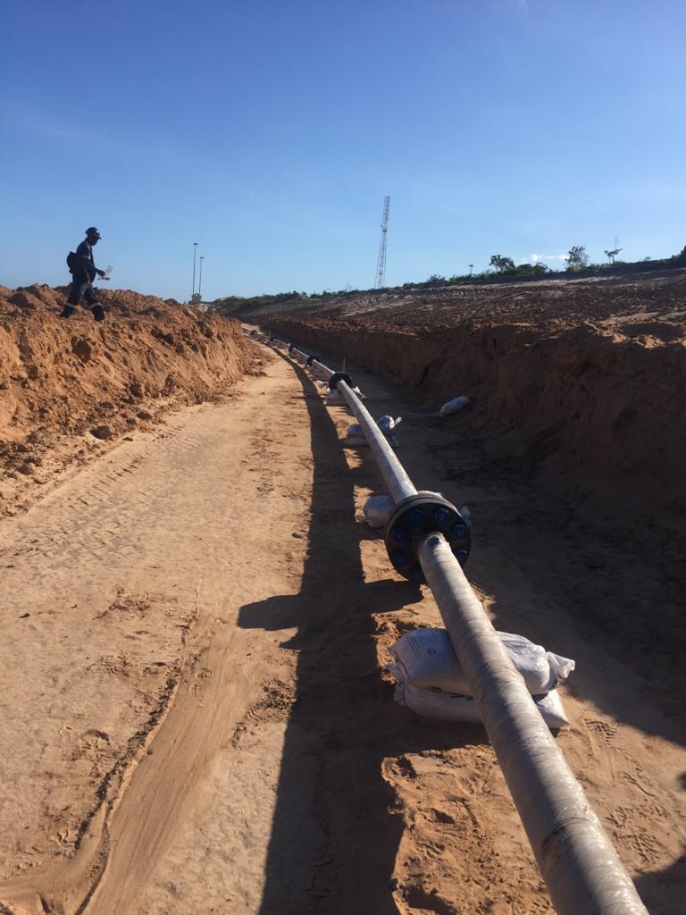 Overland Raw Water & Slurry Pipeline - FIDIC Contract — photo 4